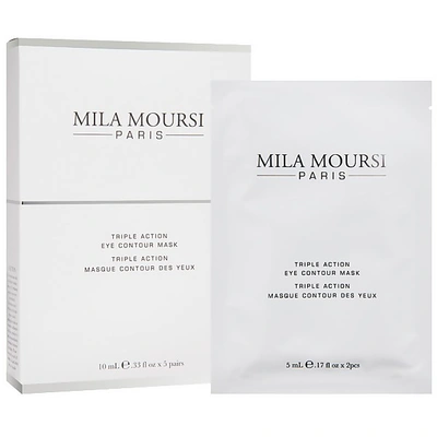 Shop Mila Moursi Triple Action Eye Contour Mask (pack Of 5)