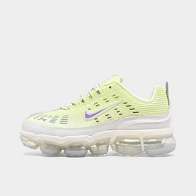 Shop Nike Women's Air Vapormax 360 Running Shoes In Barely Volt/wolf Grey/summit White