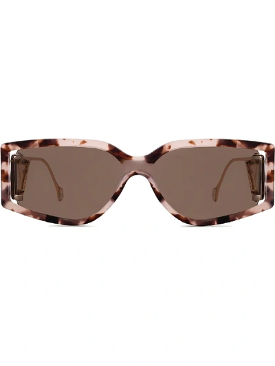Shop Fenty Classified Sunglasses In Brown
