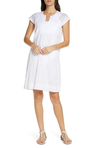Shop Roller Rabbit Faith Cover-up Shift Dress In White
