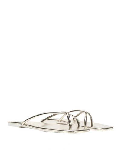 Shop Dolce Vita Toe Strap Sandals In Platinum