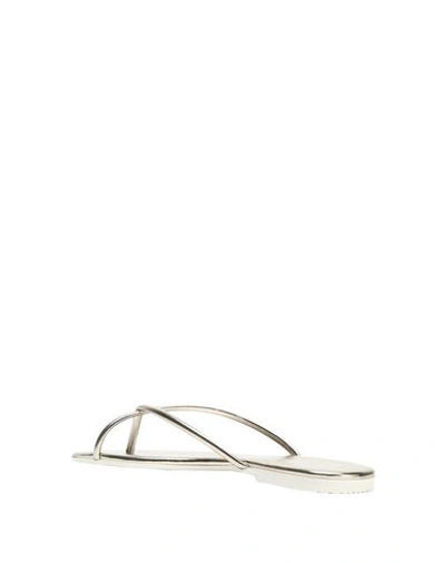 Shop Dolce Vita Toe Strap Sandals In Platinum