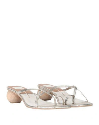 Shop Dolce Vita Toe Strap Sandals In Platinum