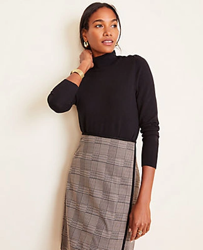 Ann taylor black turtleneck store