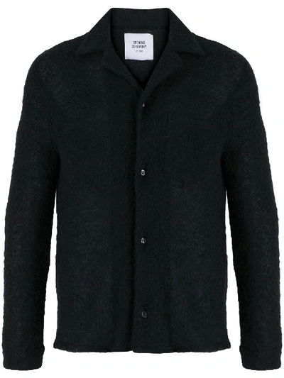 Shop Opening Ceremony Knitted Cardigan Blazer In Black