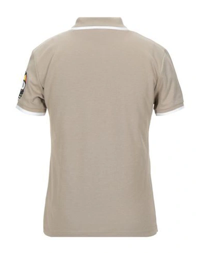 Shop Add Polo Shirts In Beige