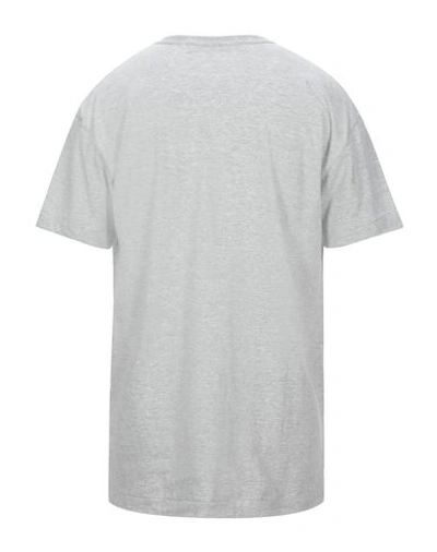 Shop Comme Des Garçons Play Man T-shirt Light Grey Size M Cotton