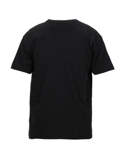Shop Comme Des Garçons Play Man T-shirt Black Size L Cotton
