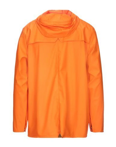 Shop Rains Overcoats In Orange