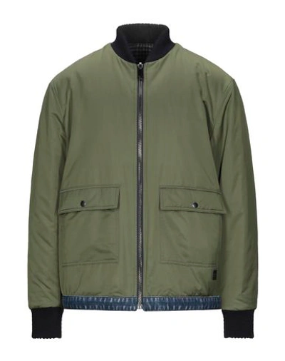 Shop Dondup Jackets In Military Green