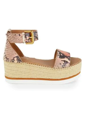 chloe platform espadrilles