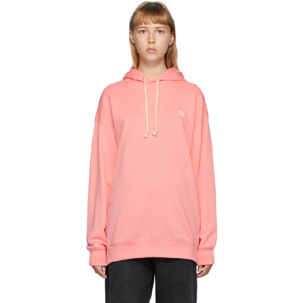 acne studios pink hoodie