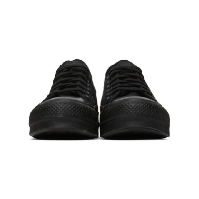 Shop Converse Black Chuck Lift Low Sneakers