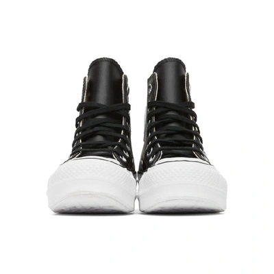 Shop Converse Black Chuck Lift High Sneakers