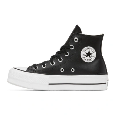 Shop Converse Black Chuck Lift High Sneakers