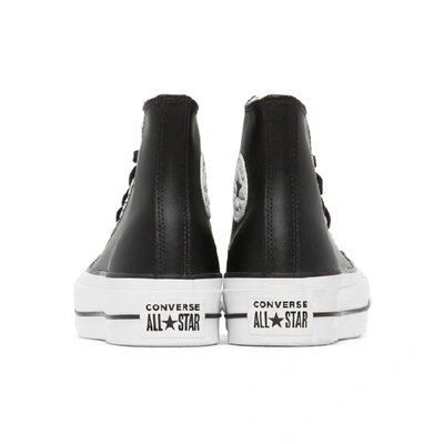 Shop Converse Black Chuck Lift High Sneakers