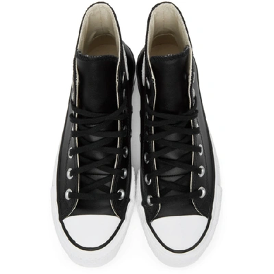 Shop Converse Black Chuck Lift High Sneakers