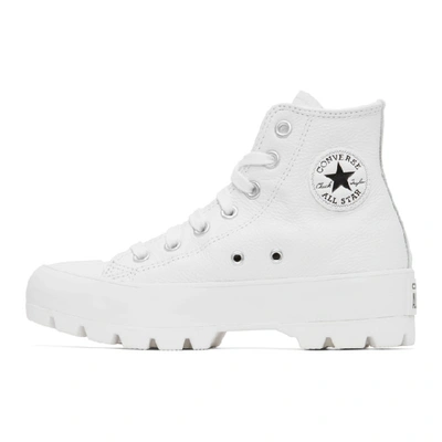Shop Converse White Chuck Lugged High Sneakers