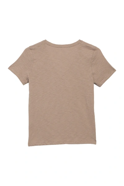 Shop Madewell V-neck Short Sleeve T-shirt In Telluride Stone
