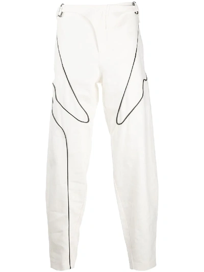 Shop Vejas Jeans Mit Geradem Bein In White