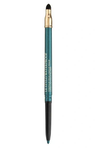 Shop Lancôme Le Stylo Waterproof Long Lasting Eyeliner In Turquoise
