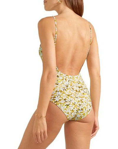 Shop On The Island By Mario Schwab One-piece Swimsuits In Sand
