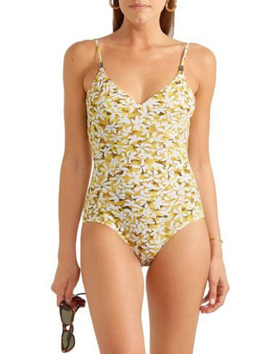 Shop On The Island By Mario Schwab One-piece Swimsuits In Sand