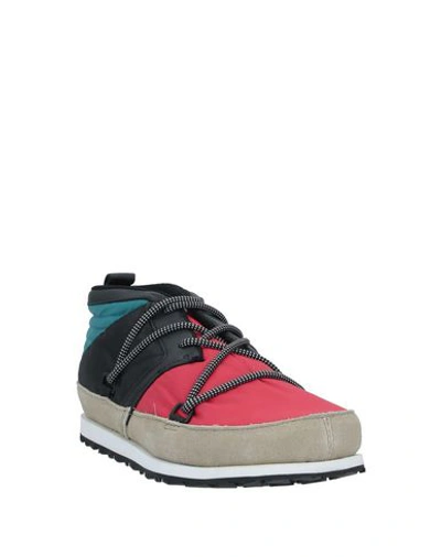 Shop Volta Woman Sneakers Red Size 7 Textile Fibers, Soft Leather