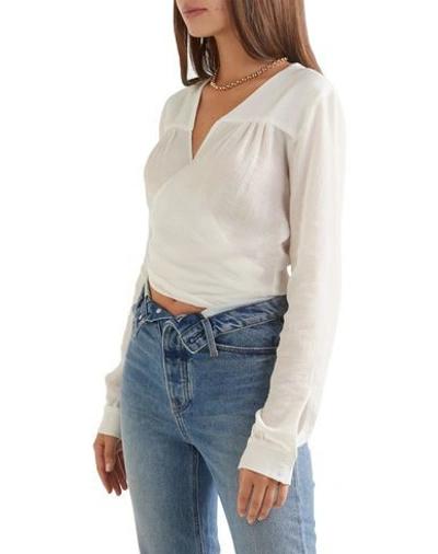 Shop The Range Woman Shirt White Size L Viscose, Nylon