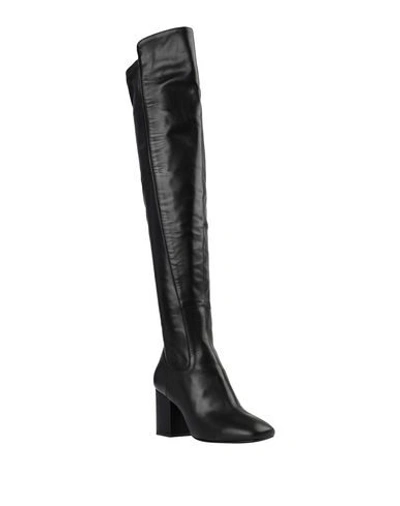 Shop Wo Milano Knee Boots In Black