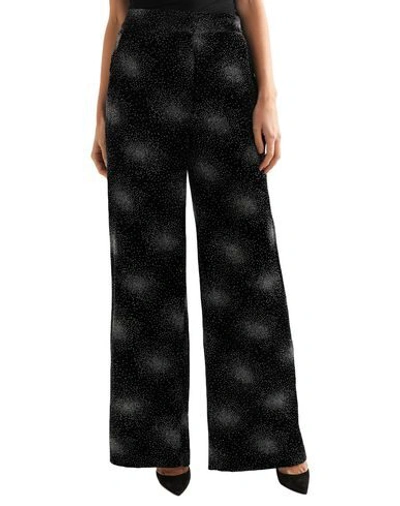 Shop Sonia Rykiel Woman Pants Black Size 6 Viscose, Silk