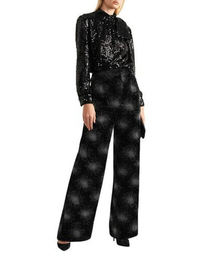 Shop Sonia Rykiel Woman Pants Black Size 6 Viscose, Silk