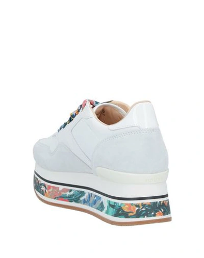 Hogan H427 Maxi Leather Sneaker In White