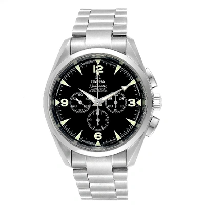Shop Omega Aqua Terra Railmaster Mens Chronograph Watch 2512.52.00 Papers In Not Applicable