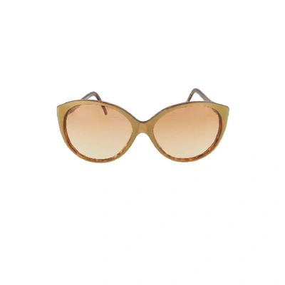 Shop Anne Marie Perris Vintage Sunglasses 7140 In Brown