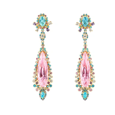 Shop Anabela Chan Blush Tigerlilly Earrings In Not Applicable