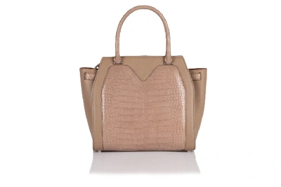 Shop Rubeus Milano Geometric Handbag In Pink