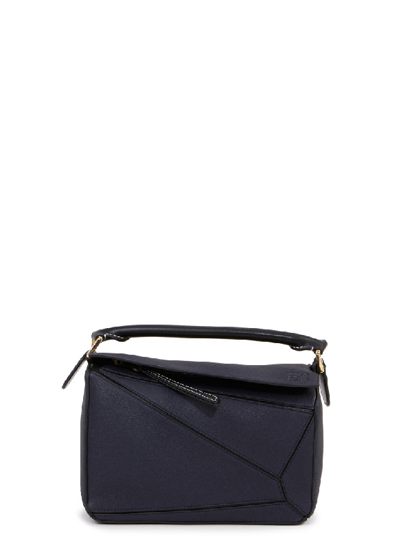 loewe puzzle bag small blue