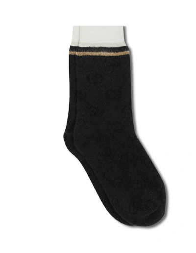 Shop Gucci Black Cotton Socks
