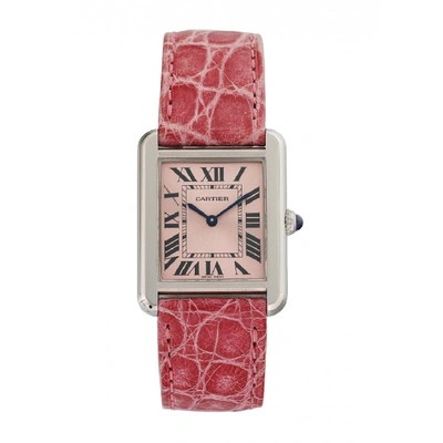 Shop Cartier Tank Solo 3170 Ladies Watch In Not Applicable