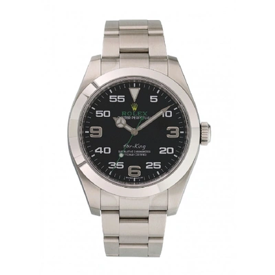 Shop Rolex Air King 116900 Men Watch In Not Applicable