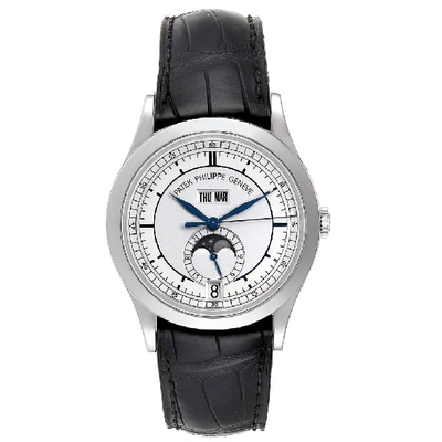 Shop Patek Philippe Complications Annual Calendar White Gold Mens Watch 5396 In Not Applicable