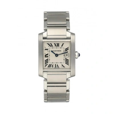 Shop Cartier Tank Francaise 2465 Ladies Watch In Not Applicable