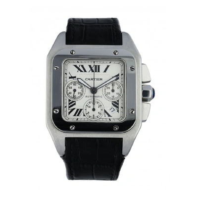 Shop Cartier Santos 100 2740 Men's Watch In Not Applicable