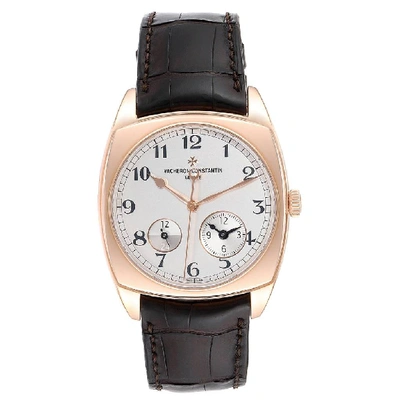 Shop Vacheron Constantin Harmony Dual Time Rose Gold Mens Watch 7810s In Not Applicable