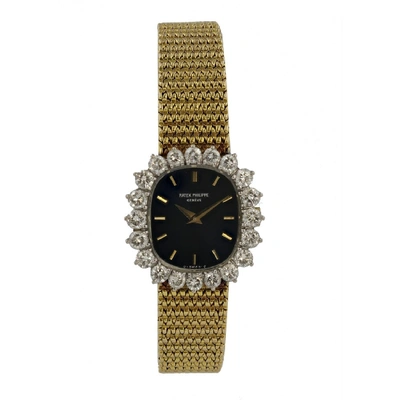 Shop Patek Philippe Ellipse 4137 Diamond Bezel Ladies Watch In Not Applicable