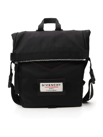 Shop Givenchy Black Nylon Backpack