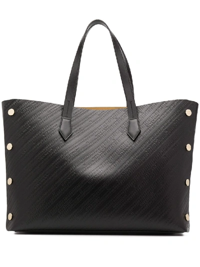 Shop Givenchy Bond Tote Medium Black Leather Tote
