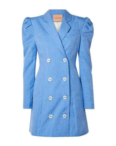 Shop Maggie Marilyn Woman Mini Dress Azure Size 8 Polyester, Viscose, Elastane In Blue