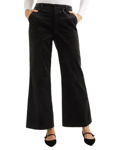 Shop Alexa Chung Alexachung Woman Pants Black Size 10 Cotton, Polyester